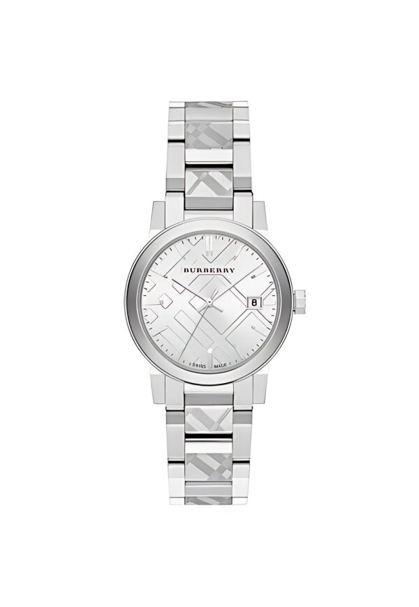 Burberry The City Damenuhr silber
