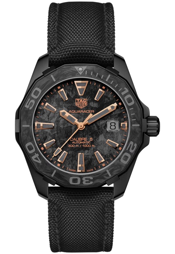 Tag Heuer Aquaracer Herrenuhr schwarz Titan WBD218A.FC6445