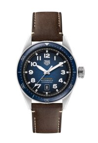 Tag Heuer Autavia Herrenuhr silber blau WBE5116.FC8266