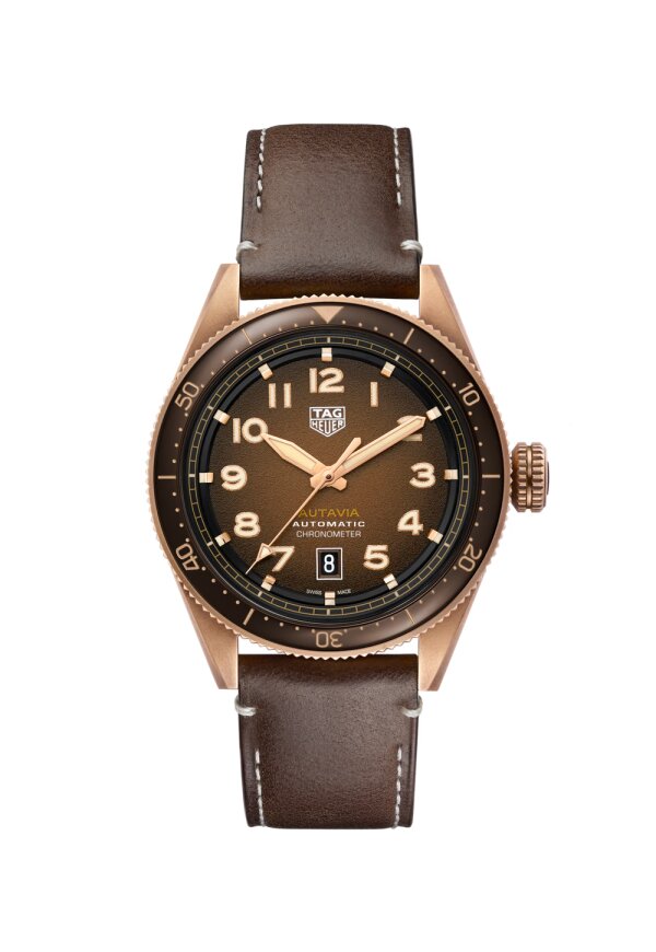 Tag Heuer Autavia Herrenuhr bronze braun WBE5191.FC8276