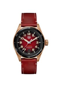 Tag Heuer Autavia Chinese New Year Herrenuhr bronze rot...