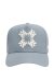 AMIRI Canvas Baseball Cap Herren hellblau