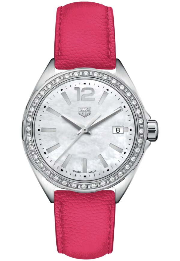 Tag Heuer Formula 1 Lady Damenuhr silber pink Diamanten WBJ131A.FC8252