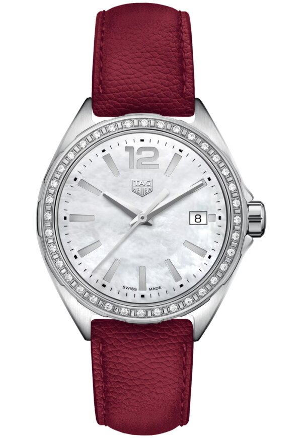 Tag Heuer Formula 1 Lady Damenuhr silber rot Diamanten WBJ131A.FC8253