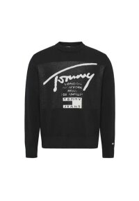 Tommy Hilfiger Sweatshirt Herren schwarz DM0DM17758