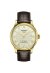 Tissot Le Locle Powermatic 80 Herrenuhr gold braun Lederarmband