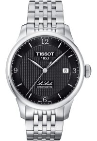 Tissot Le Locle Automatic COSC Herrenuhr silber schwarz...