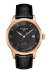 Tissot Le Locle Automatic COSC Herrenuhr roségold schwarz Lederarmband