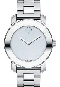 Movado Bold Damenuhr silber Edelstahl elegante Designer Uhr
