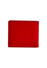 Dsquared2 Glattleder Geldbörse Herren Rot