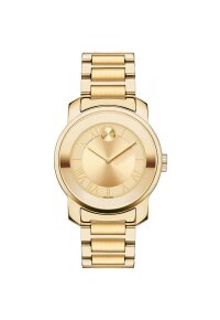 Movado Bold Damenuhr gold Edelstahl elegante Designer Uhr