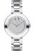 Movado Bold Damenuhr silber Edelstahl elegante Designer Uhr
