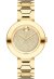 Movado Bold Damenuhr gold Edelstahl luxuriöse Designer Uhr