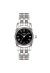 Tissot Classic Dream Lady Damenuhr silber schwarz Edelstahl