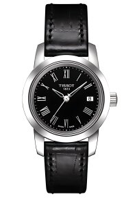 Tissot Classic Dream Lady Damenuhr silber schwarz...