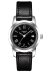 Tissot Classic Dream Lady Damenuhr silber schwarz Lederarmband