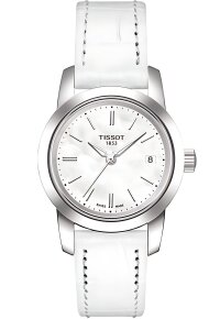 Tissot Classic Dream Lady Damenuhr silber weiß...