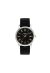 Tissot Classic Dream Herrenuhr silber schwarz Lederarmband