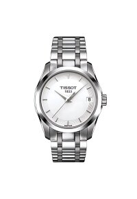 Tissot Couturier Lady Damenuhr silber Edelstahl
