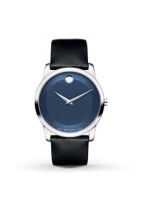 Movado Museum Classic Herrenuhr blau 606610