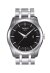 Tissot Couturier Herrenuhr silber schwarz Edelstahl