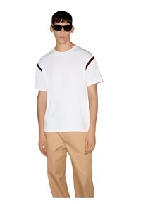 Gucci Baumwoll JerseyT-Shirt mit Bestickungen