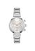 Hugo Boss Damenuhr Chronograph Edelstahl silber