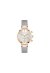Hugo Boss Damenuhr Chronograph Edelstahl silber gold