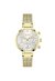 Hugo Boss Damenuhr Chronograph Edelstahl gold
