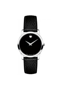 Movado Museum Classic Damenuhr schwarz 607015