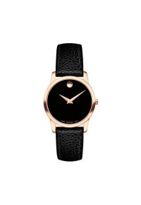Movado Museum Classic Damenuhr schwarz 607061