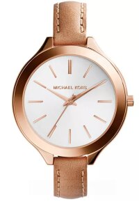 Michael Kors Slim Runway Lady Damenuhr roségold braun