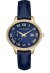 Michael Kors Whitley Lady Damenuhr gold blau Lederarmband