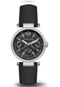 Michael Kors Laminated Black Leather Lady MK2566