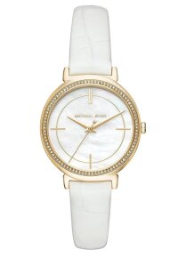 Michael Kors Cinthia Lady Damenuhr gold weiß...