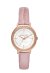 Michael Kors Cinthia Damenuhr roségold rosa Lederarmband