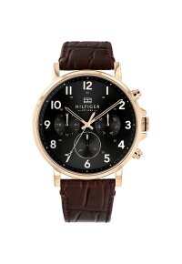 Tommy Hilfiger Daniel Armbanduhr roségold braun...