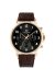 Tommy Hilfiger Daniel Armbanduhr roségold braun Lederarmband