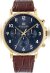 Tommy Hilfiger Daniel Armbanduhr gold braun Lederarmband