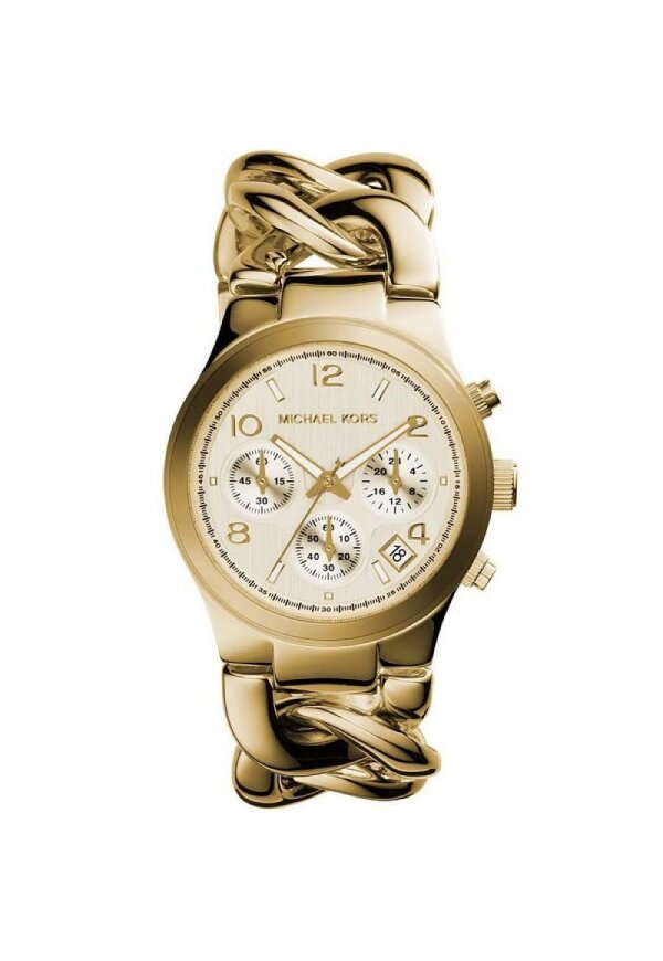 Michael Kors Runway Lady Damenuhr gold Edelstahl