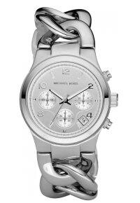 Michael Kors Runway Lady Damenuhr silber Edelstahl