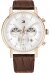 Tommy Hilfiger Evan Armbanduhr roségold braun Lederarmband