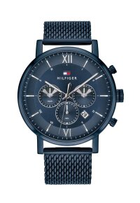 Tommy Hilfiger Evan Armbanduhr blau Edelstahl