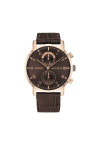 Tommy Hilfiger Kane Armbanduhr roségold braun...