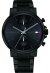 Tommy Hilfiger Daniel Herrrenuhr schwarz Edelstahl