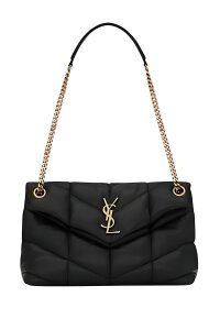 Saint Laurent Schultertasche in schwarz