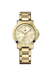 Tommy Hilfiger Damenuhr gold Edelstahl