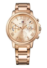 Tommy Hilfiger Claudia Damenuhr roségold Edelstahl