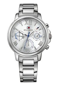 Tommy Hilfiger Claudia Damenuhr silber Edelstahl