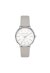 Michael Kors Jaryn Lady Damenuhr silber grau Lederarmband